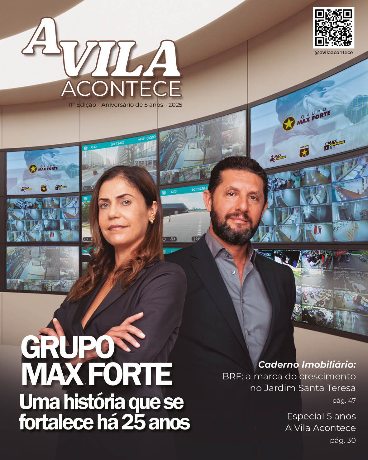 Capa Revista A Vila Acontece - Edição 11