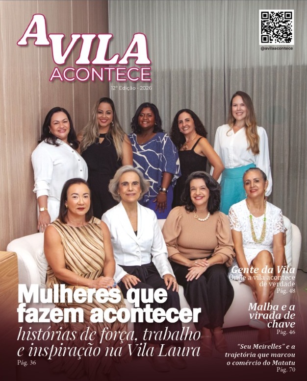 Capa Revista A Vila Acontece - Edição 12